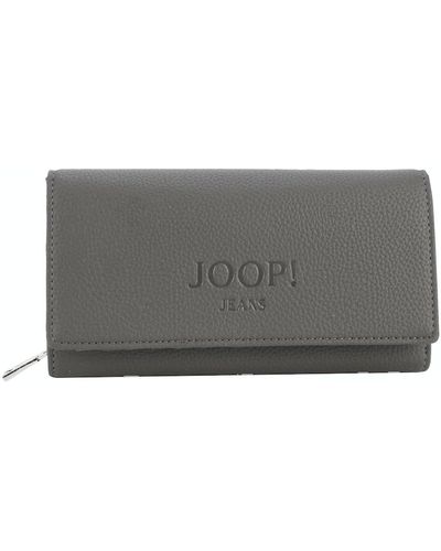 Joop! Lettera 1.0 Europa RFID Portafoglio grigio scuro - Nero