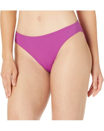 Amazon Essentials Parte Inferior de Traje de Baño Tipo Bikini Clásico Mujer - Morado