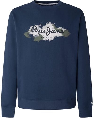 Pepe Jeans Almere Sweatshirt - Blau