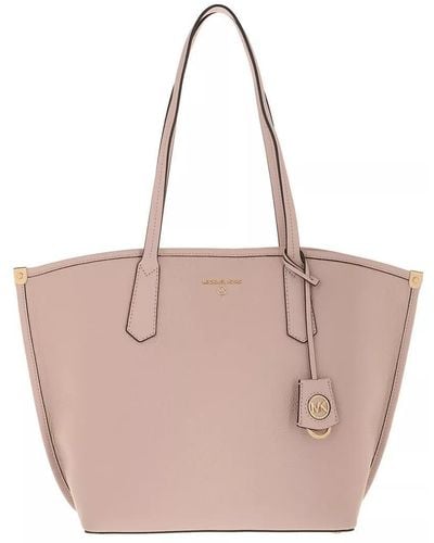 Michael Kors Jane Leather Large Tote - Pink