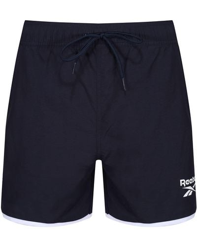 Reebok S Swim Shorts In Navy - Blue