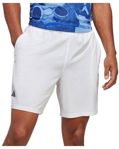 adidas Club Tennis Stretch Woven Shorts Pantalones Cortos - Blanco