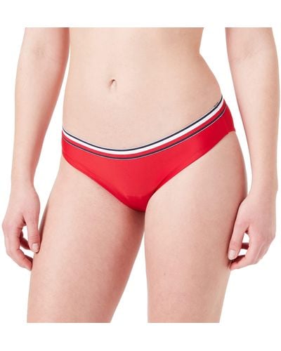 Tommy Hilfiger Bikini Bottoms Sport - Red