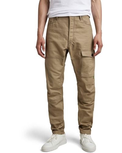 G-Star RAW Bearing 3d Cargo Relaxed Fit Pant - Natural