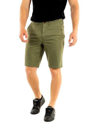 Superdry Vintage Officer Chino Short décontracté - Vert