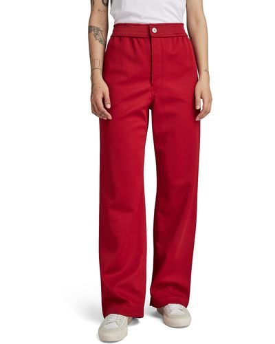 G-Star RAW Stray Track Sw Pant Wmn - Red