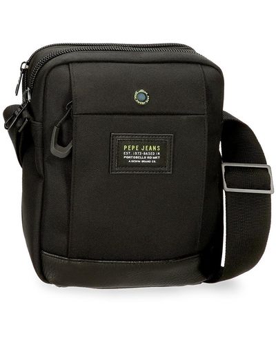 Pepe Jeans Leighton Luggage- Messenger Bag - Black