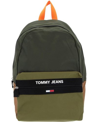 Tommy Hilfiger TJM Essential Backpack Classic Khaki - Grün