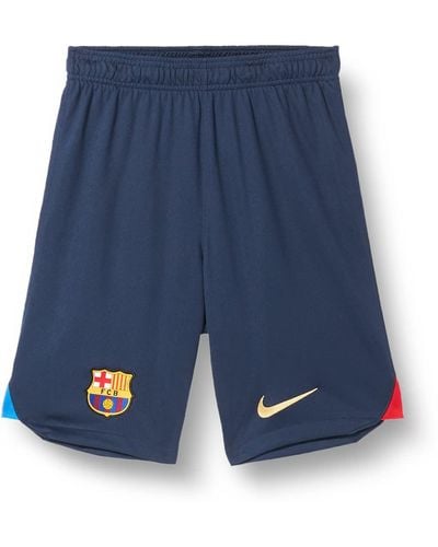 Nike FCB M Nk DF Stad Short HM Pantaloni FC Barcelona - Blu