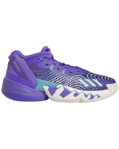 adidas Donovan Mitchell D.O.N. Issue 4 s Basketball Shoes - Violet