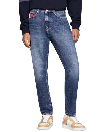 Tommy Hilfiger Isaac Relaxed Tapered Jeans - Blue