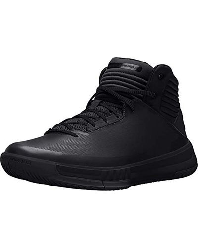 Under Armour UA Lockdown 2, Zapatos de Baloncesto para Hombre - Negro