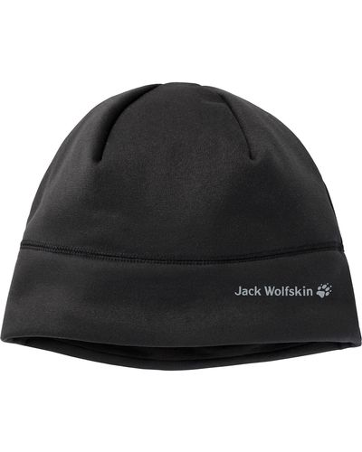 Jack Wolfskin STORMLOCK Hydro II Cap Black L - Schwarz