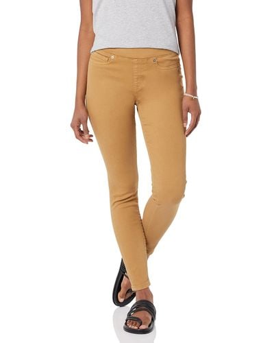 Amazon Essentials Stretch Pull-on Jeggings - Natural