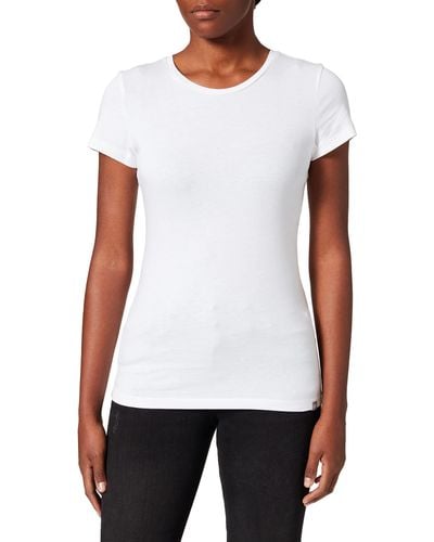CARE OF by PUMA Crew Neck Cotton T-shirt - White