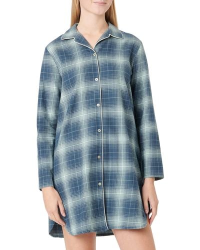 Triumph Boyfriend Ndw X Boyfriend Nightgown - Blue