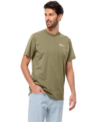 Jack Wolfskin Essential T M T-shirt - Green