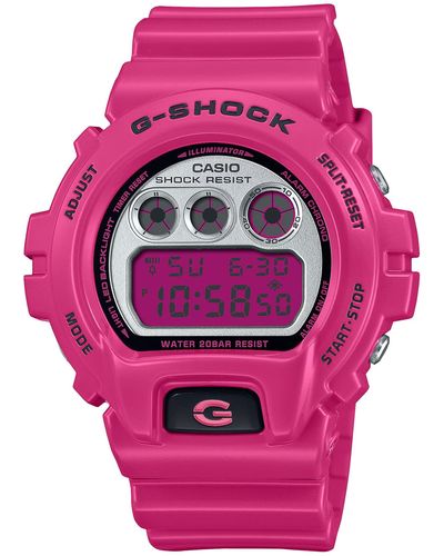 G-Shock Orologio G-Shock Crazy Color Digitale Rosa DW-6900RCS-4ER