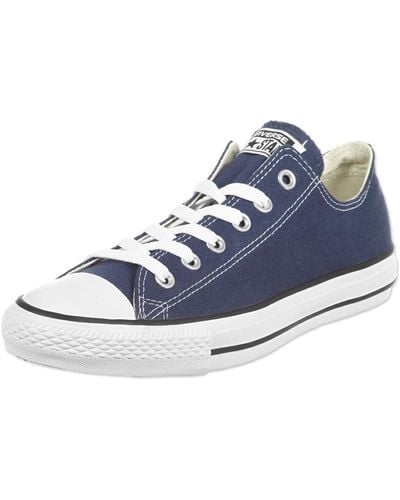 Converse all star ox 2024 low navy blue canvas