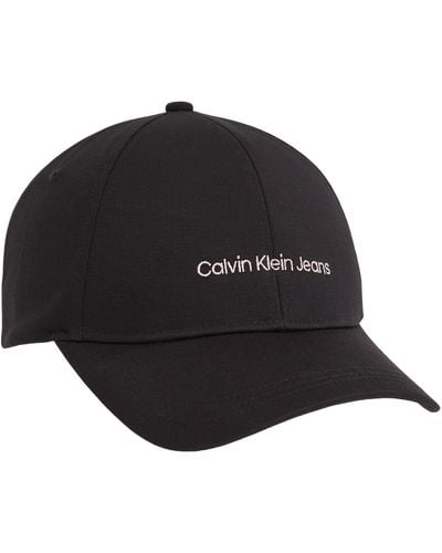 Calvin Klein Baseball Cap Institutional - Black