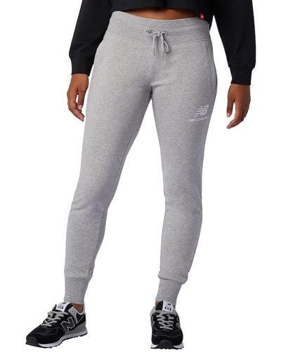 Buy Off White Track Pants for Women by NEW BALANCE Online