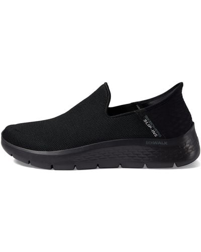 Skechers Gowalk Flex Hands Free Slip-ins Athletic Slip-on Casual Walking Shoes Sneaker - Black