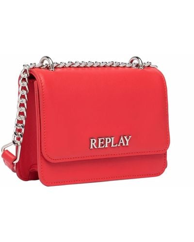 Replay Fw3001 Handbag - Red