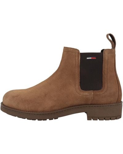 Tommy Hilfiger S Chelsea Boots Classic Tommy Jeans - Marron