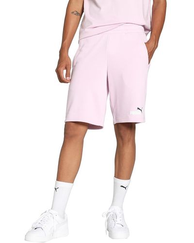 PUMA Essentials+ Two-Tone Shorts MGrape Mist Purple - Pink