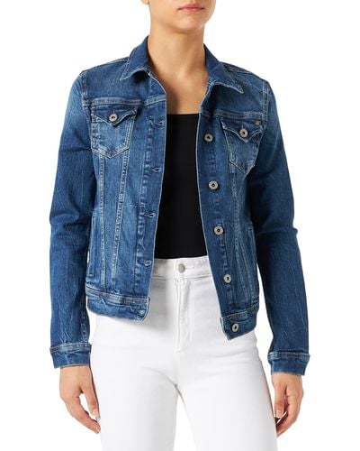 Pepe Jeans Thrift Jacket - Blue