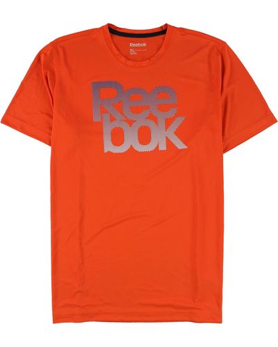 Reebok S Logo Graphic T-shirt - Orange