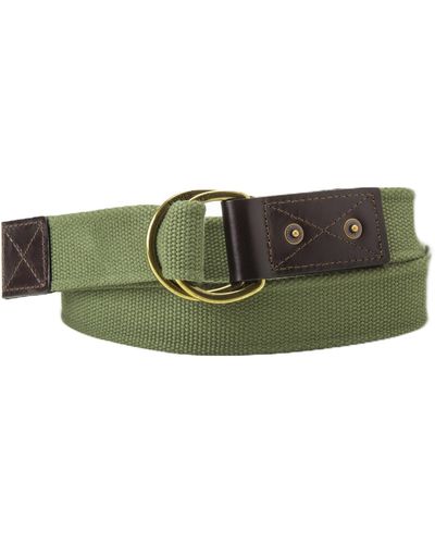 Levi's Mixed Material Woven Belt - Green