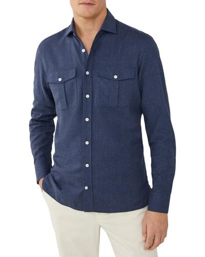 Hackett Cargo Shirt - Blue