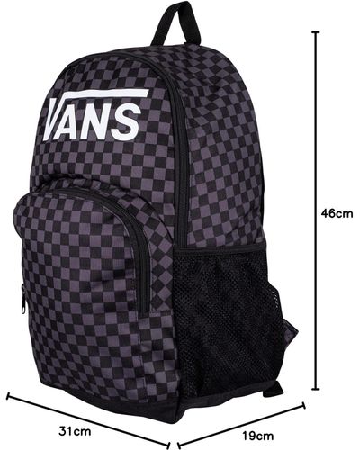 Vans Alumni Pack 5 Printed Rucksack - Schwarz