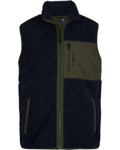 O'neill Sportswear Sherpa Gilet Fleece Lining - Blue