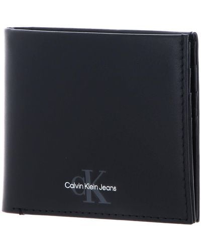 Calvin Klein CKJ Monogram Soft Bifold Black - Noir