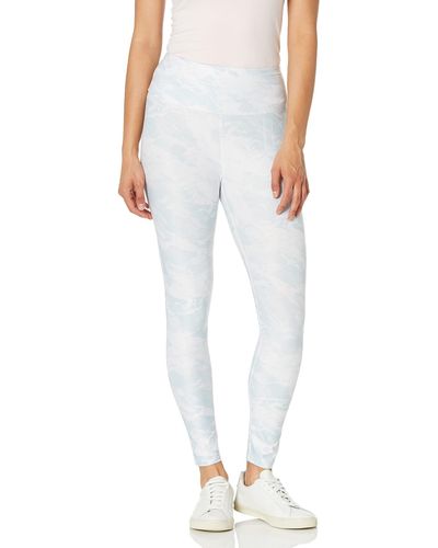 Guess Active Marble Print Leggings - White