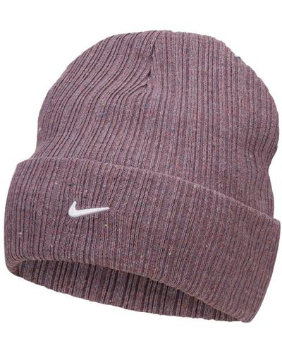 Nike Berretto Invernale Cappello Donna Rosa Cuffia Adulto DV3341-670 Winter cap - Viola