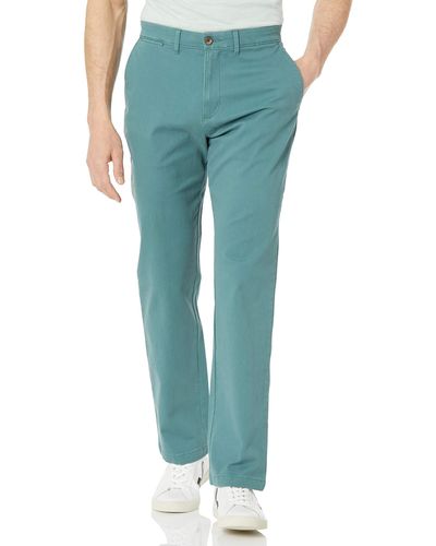 Amazon Essentials Classic-fit Casual Stretch Chino Pant - Blue