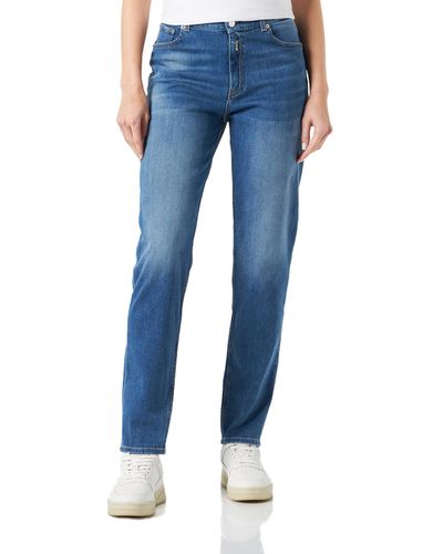 Replay Jeans Kiley Straight-Fit aus Komfort Denim - Blau