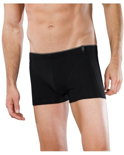 Schiesser Short 95/5 2er Pack - Schwarz