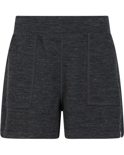 Mountain Warehouse Merino S Sweat Shorts Black 14 - Grey