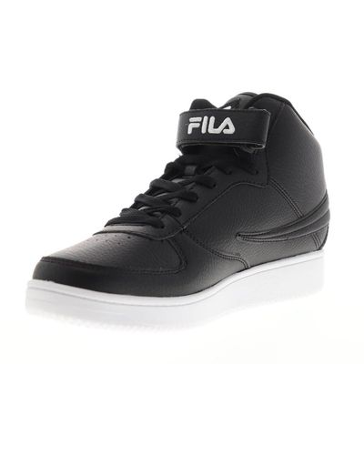 Fila A-High Shoes Black/White/White 10.5 - Noir