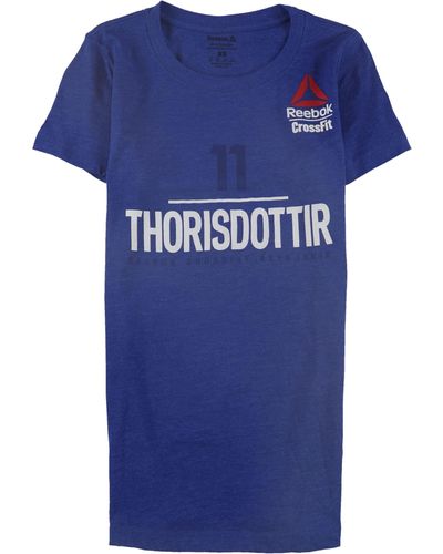Reebok S Crossfit Thorisdottir 11 Graphic T-shirt - Blue