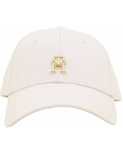 Tommy Hilfiger S Iconic Prep Cap Hats White One Size