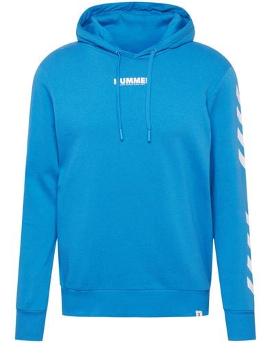 Hummel Sportsweatshirt Legacy weiß S - Blau