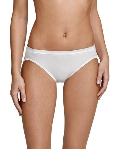 Schiesser Rio Slip Luxury 4er Pack - Weiß