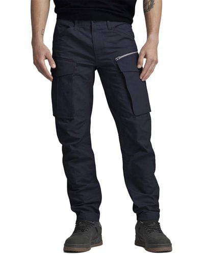 G-Star RAW Rovic Zip 3d Regular Tapered Trousers - Blue