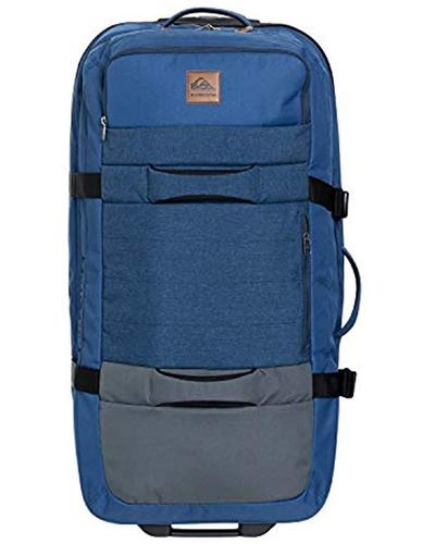 Quiksilver New Reach 100l - Large Wheeled Suitcase Eqybl03169 - Blue