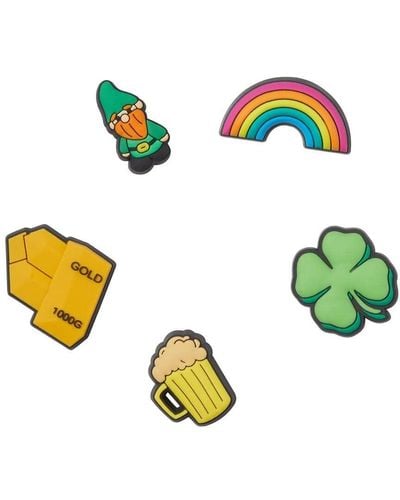 Crocs™ 's St. Patricks Day 5 Pack Schoenbedels - Groen